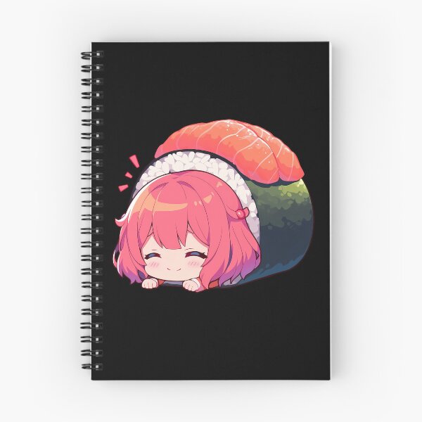 Item preview, Sumi Sakurasawa Rent A Girlfriend Anime Girl Kawaii Chibi Sushi Roll designed and sold by CarlosBender.