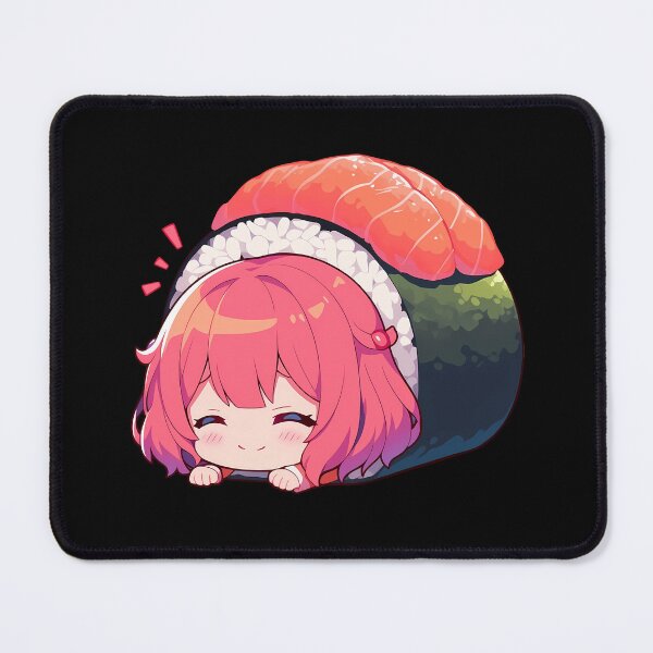 Item preview, Sumi Sakurasawa Rent A Girlfriend Anime Girl Kawaii Chibi Sushi Roll designed and sold by CarlosBender.