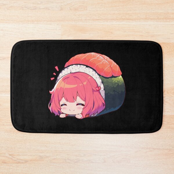 Item preview, Sumi Sakurasawa Rent A Girlfriend Anime Girl Kawaii Chibi Sushi Roll designed and sold by CarlosBender.