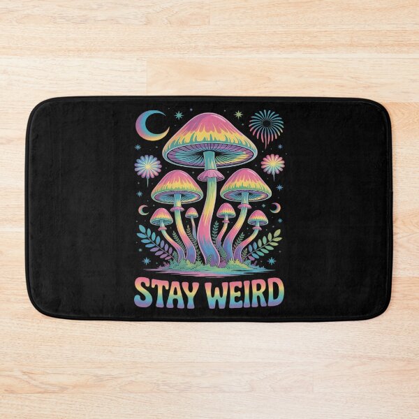 Item preview, Stay Weird Cute Funny Mushroom Fun Music Festival designed and sold by Rotasiin.