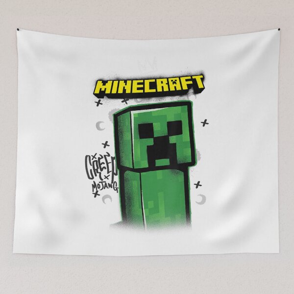 Item preview, Graffiti Green Pixel Monster King Crown Street Art designed and sold by sardencourey3.