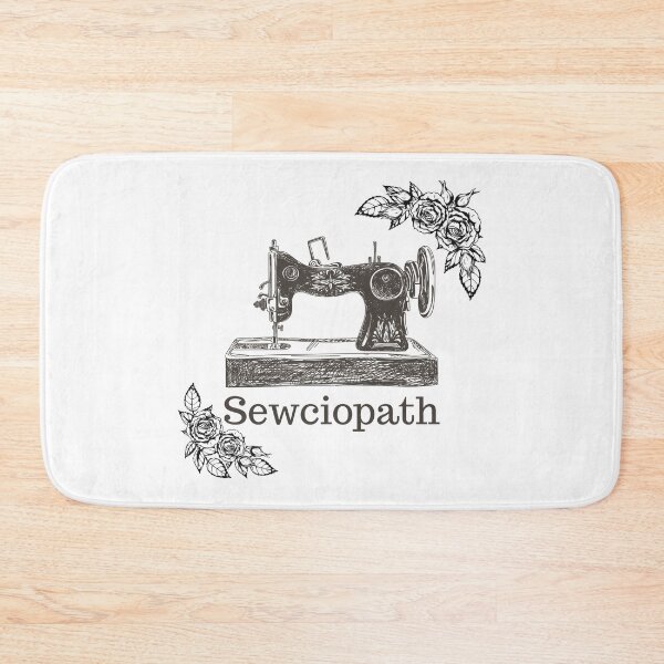 Item preview, Sewciopath - Vintage Sewing Machine - Funny Sewing Lover Gift Idea designed and sold by Wiss2Arts.