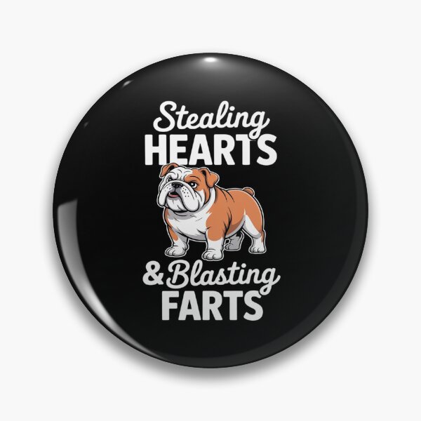 Item preview, Stealing Hearts Blasting Farts English Bulldog designed and sold by Rotasiin.