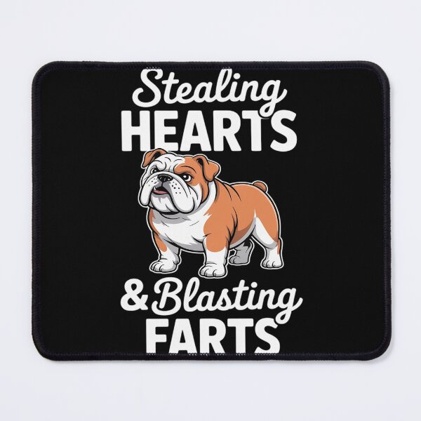Item preview, Stealing Hearts Blasting Farts English Bulldog designed and sold by Rotasiin.