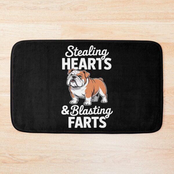 Item preview, Stealing Hearts Blasting Farts English Bulldog designed and sold by Rotasiin.