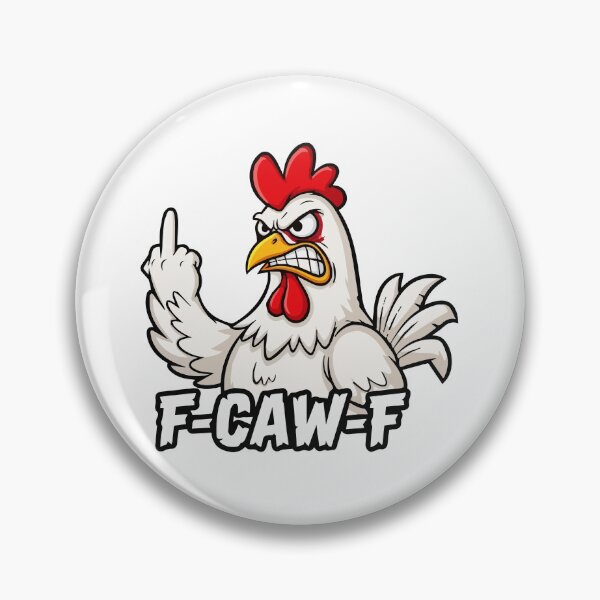 Item preview, F-CAW-F Funny Chicken Middle Finger designed and sold by Red Arts.