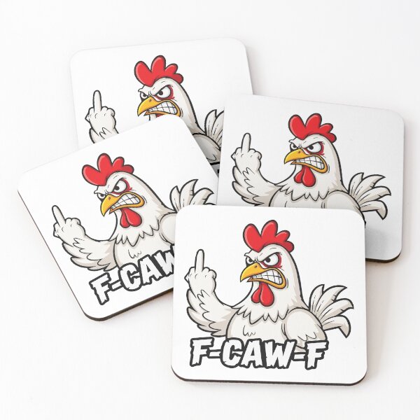 Item preview, F-CAW-F Funny Chicken Middle Finger designed and sold by Red Arts.