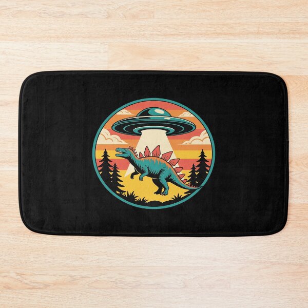 Item preview, Stegosaurus Dinosaur Abducted Alien Spacecraft Abduction designed and sold by Rotasiin.