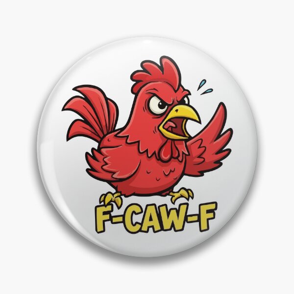 Item preview, F-CAW-F Angry Red Chicken designed and sold by Red Arts.