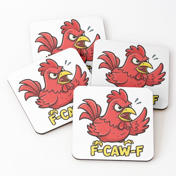 Item preview, F-CAW-F Angry Red Chicken designed and sold by Red Arts.