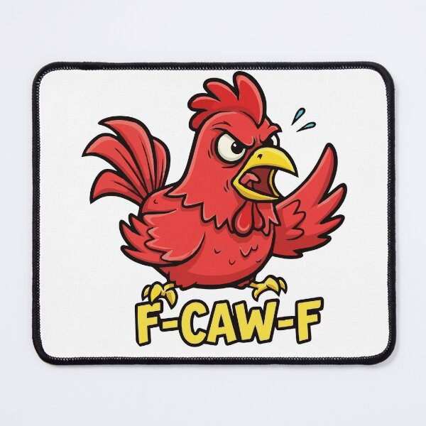 Item preview, F-CAW-F Angry Red Chicken designed and sold by Red Arts.