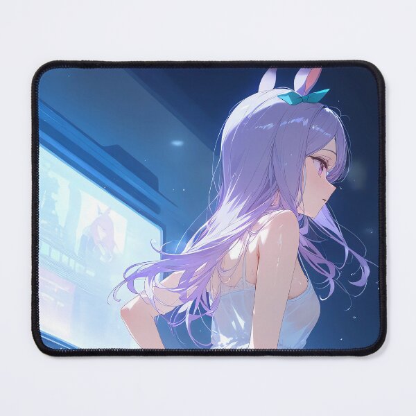 Item preview, Mejiro McQueen Cyber Night Glow Uma Musume Pretty Derby Anime Girl Waifu designed and sold by CarlosBender.