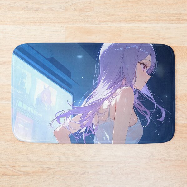 Item preview, Mejiro McQueen Cyber Night Glow Uma Musume Pretty Derby Anime Girl Waifu designed and sold by CarlosBender.