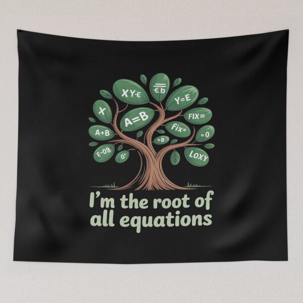 Item preview, STEM Root of All Equations Math Tree designed and sold by LinlinsDemons.