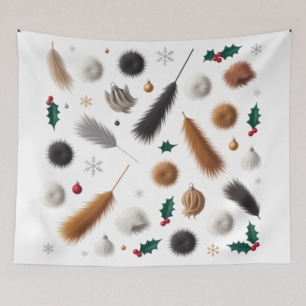 Item preview, Pet Hair Favorite Christmas Accessory - Funny Pet Owner - Holiday Animal Gift designed and sold by GiftsForge.
