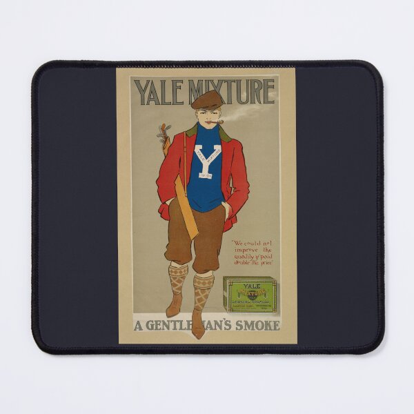 Item preview, Yale Mixture 1895 tobacco ad poster designed and sold by Matthew Kinnersly.