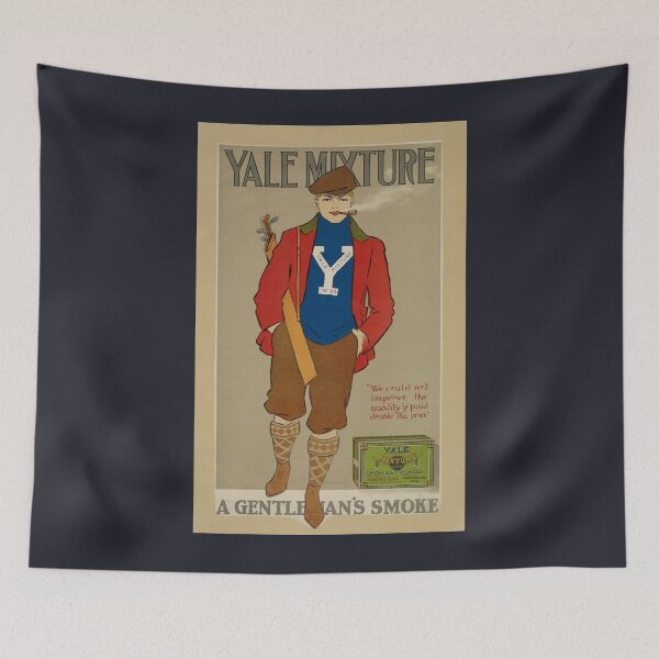 Item preview, Yale Mixture 1895 tobacco ad poster designed and sold by Matthew Kinnersly.