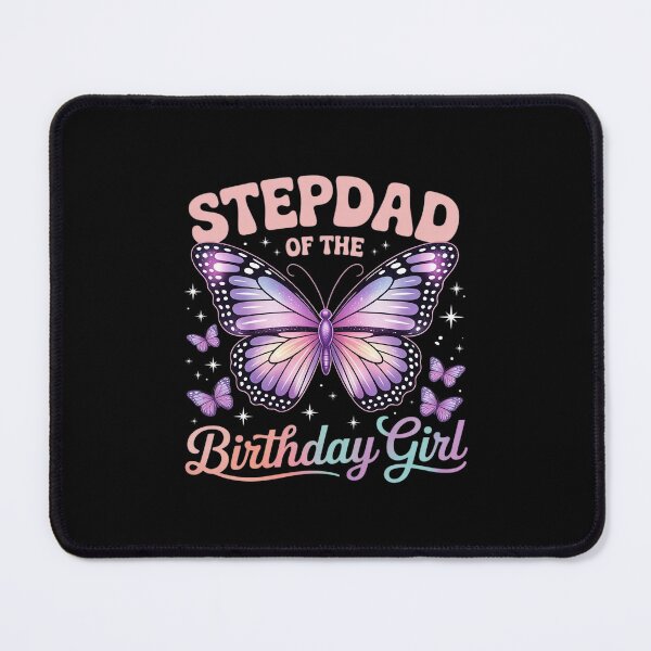 Item preview, Stepdad of Birthday Girl Butterfly Party Matching Family designed and sold by LinlinsDemons.