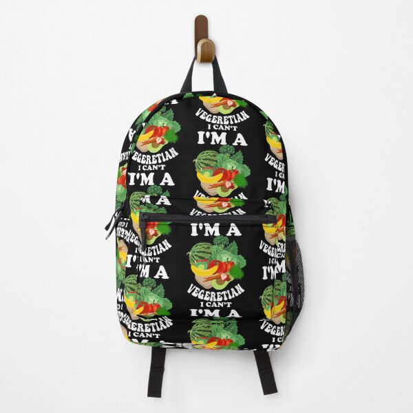 Item preview, Funny I Cant I'M A Vegetarian Sayings Vegetable Graphic designed and sold by MarionCharleen.