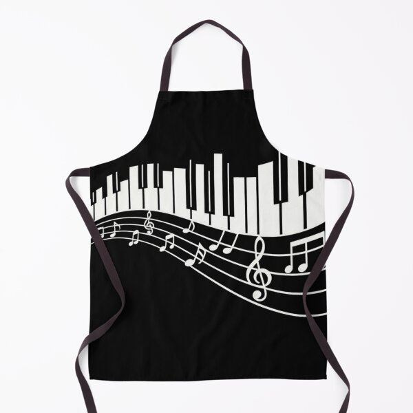 Item preview, Abstract Piano Keys and Musical Notes Wave Design designed and sold by haitrieuic96.