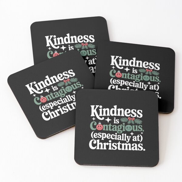Item preview, Kindness is Contagious Christmas T-shirt - Holiday Cheer, Positive Message, and Festive Design designed and sold by FestivityFinds.