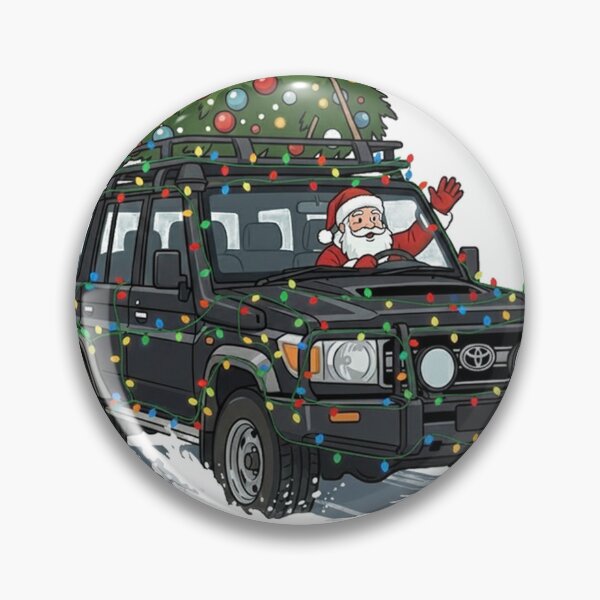 Item preview, 4x4 land cruiser christmas is coming designed and sold by maximinano100k.