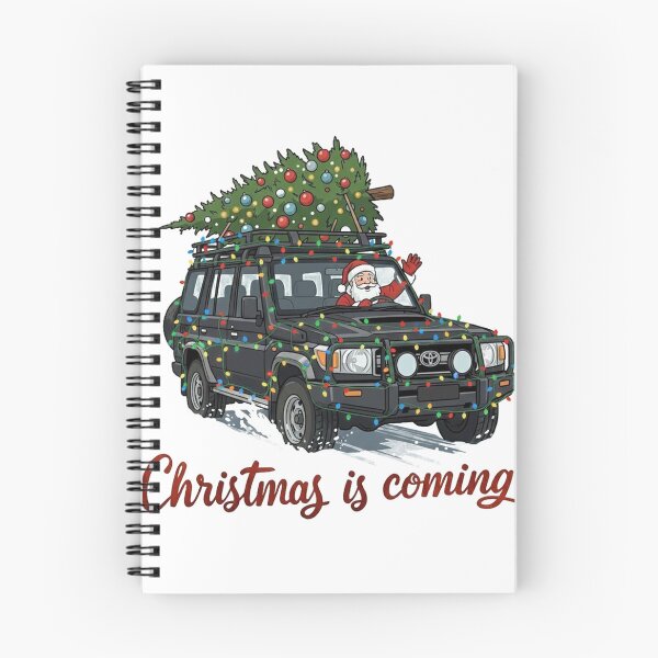 Item preview, 4x4 land cruiser christmas is coming designed and sold by maximinano100k.