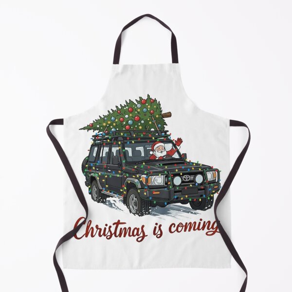 Item preview, 4x4 land cruiser christmas is coming designed and sold by maximinano100k.