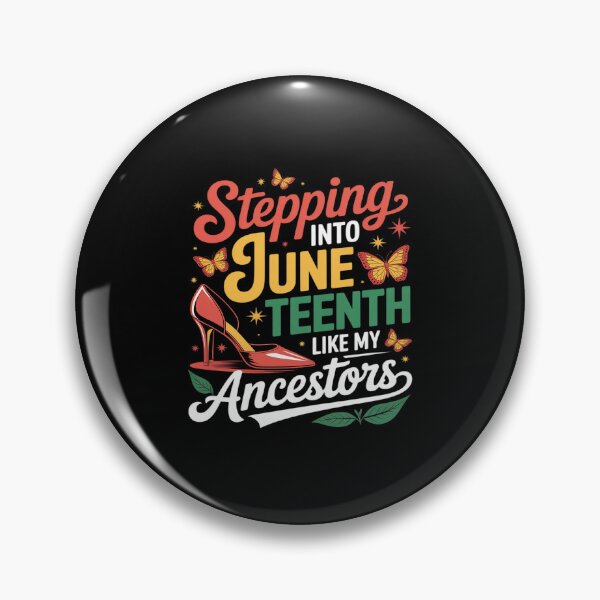 Item preview, Stepping-Into-Juneteenth-Afro- designed and sold by velltoons.