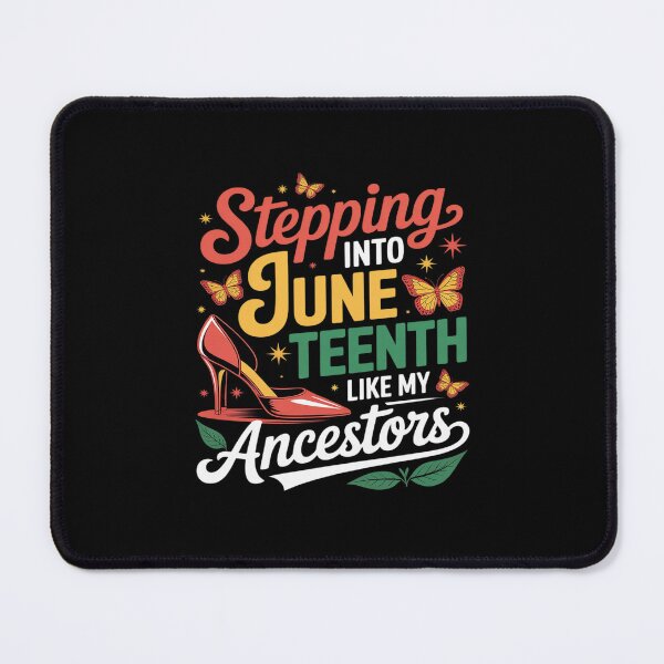 Item preview, Stepping-Into-Juneteenth-Afro- designed and sold by velltoons.