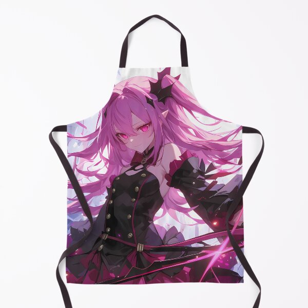 Item preview, Dark Krul Tepes Enigmatic Anime Girl Waifu Vampire Power From Seraph Of The End designed and sold by CarlosBender.
