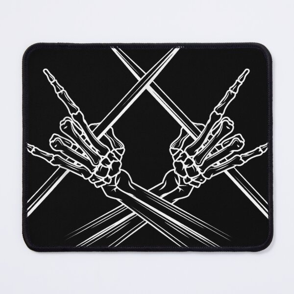 Item preview, Rock & Roll Skeleton Hand Horns Drummer Drum Sticks designed and sold by Stoorn621.