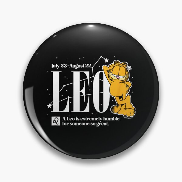 Item preview, Garfield Leo Zodiac Sign Astrology Extremely Humble designed and sold by JosePres.