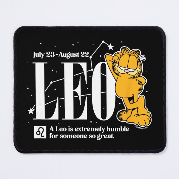 Item preview, Garfield Leo Zodiac Sign Astrology Extremely Humble designed and sold by JosePres.