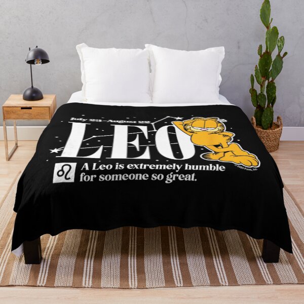 Item preview, Garfield Leo Zodiac Sign Astrology Extremely Humble designed and sold by JosePres.