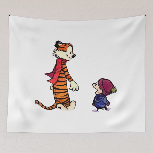 Item preview, Calvin And Hobbes Lets Go Yup Winter Adventure designed and sold by WestoRyke.