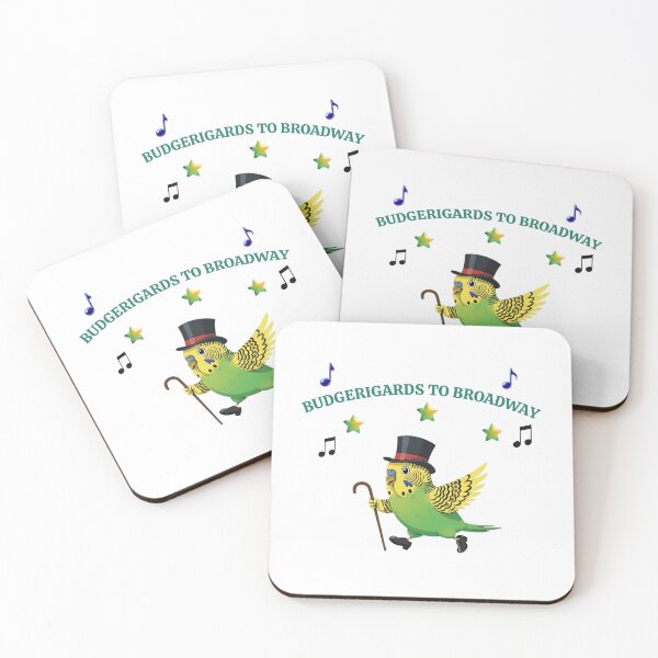 Item preview, BUDGERIGARDS TO BROADWAY designed and sold by DooDopper Designs.