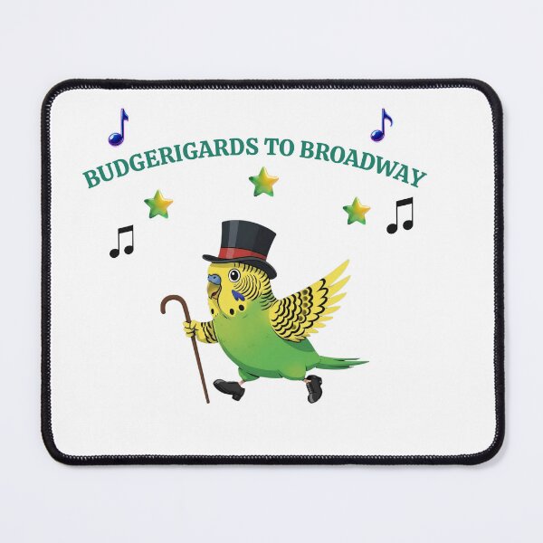 Item preview, BUDGERIGARDS TO BROADWAY designed and sold by DooDopper Designs.