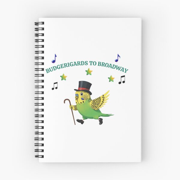 Item preview, BUDGERIGARDS TO BROADWAY designed and sold by DooDopper Designs.