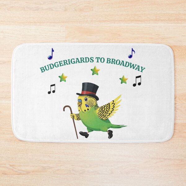 Item preview, BUDGERIGARDS TO BROADWAY designed and sold by DooDopper Designs.