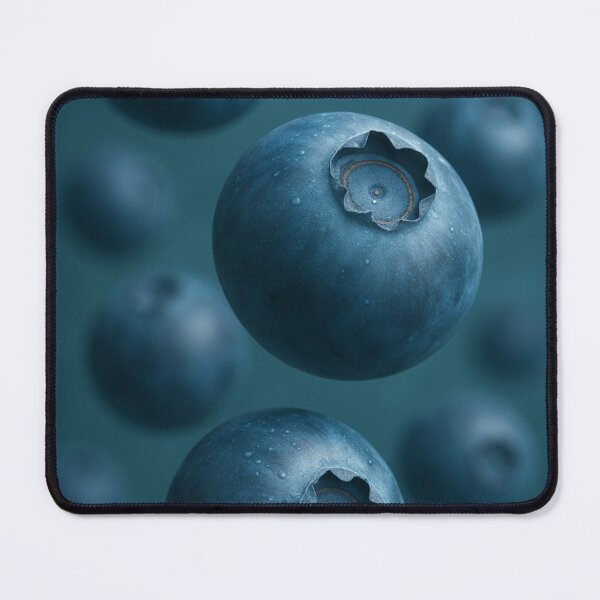 Item preview, Ultra-Realistic Blueberry Close-Up Fruit Pattern designed and sold by Eric’s Creative Corner.