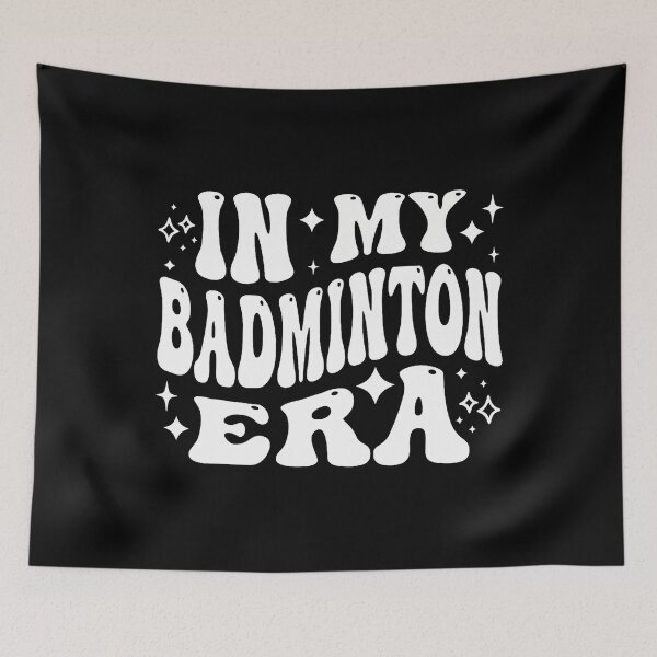 Item preview, In My Badminton Era - Funny Shuttlecock designed and sold by KristinDebra.
