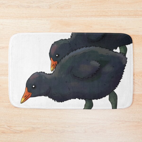 Item preview, Dusky moorhen chicks designed and sold by TrieuArt.