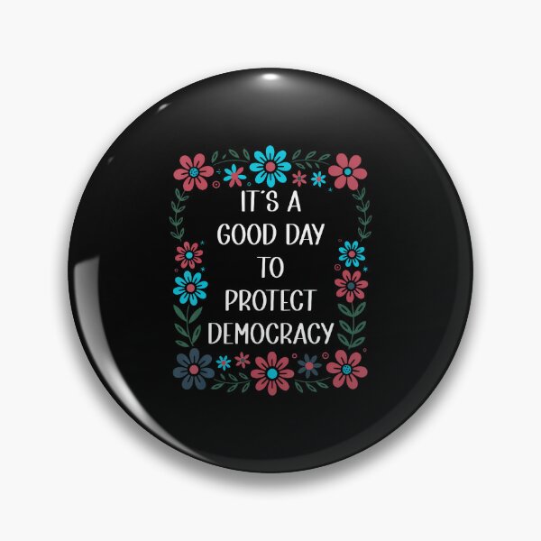Item preview, It'S A Good Day To Protect Democracy Flagsave Democracy Now designed and sold by KristinDebra.
