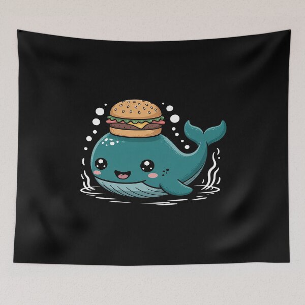 Item preview, Stingray Burger Balance Cartoon designed and sold by velltoons.
