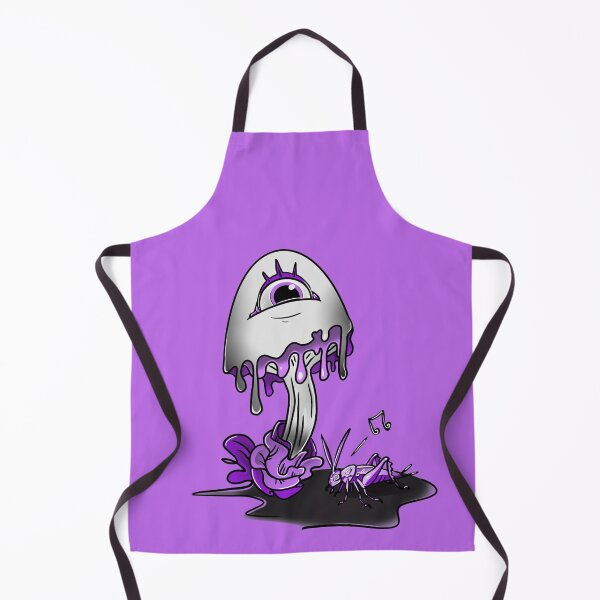 Item preview, Purple Melty Mushroom Majesty - Original Digital Art designed and sold by NonDecafArt.