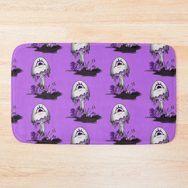 Item preview, Purple Melty Mushroom Majesty - Original Digital Art designed and sold by NonDecafArt.