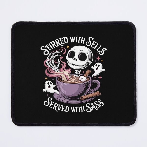 Item preview, Stirred with Spells Served with Sass Witchy Coffee designed and sold by velltoons.