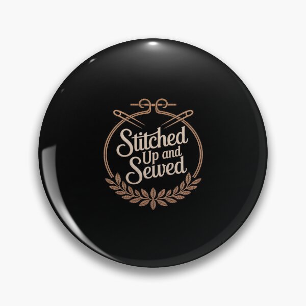 Item preview, Stitched Up and Sewed Embroidery Hoop designed and sold by velltoons.
