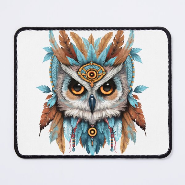 Item preview, Tribal Owl 2 designed and sold by kmvisart.